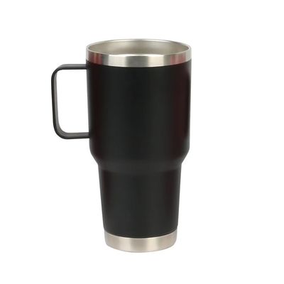 Doppelwand-Tumbler aus Edelstahl 30oz Vakuum isolierte Reisemug mit Griff