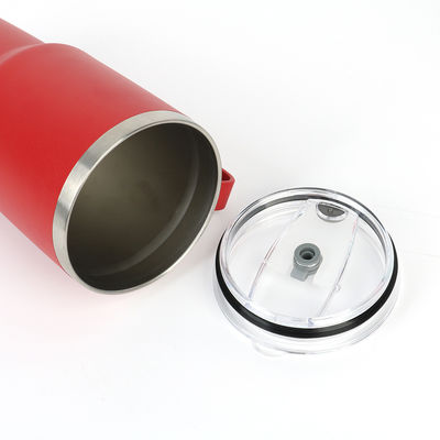 Custom Logo Druck Strohbecher 30oz Tumbler Edelstahl für langlebige Outdoor-Reisen