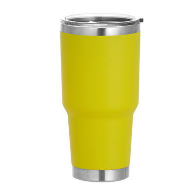 Doppelwandige 900 ml rote Becher für Isolierung und individuelles Design