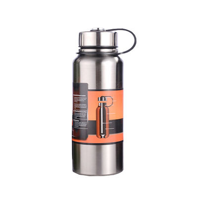 304 Edelstahl isolierte Reisekoffeebecher 1000 ml 1500 ml Wasserflasche mit Griff
