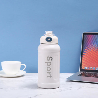Outdoor-Reisen 850ML Edelstahl-Isolierbecher mit Stroh und großer Kapazität