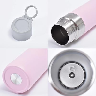 Custom Logo 500 ml Edelstahl Doppelwand Vakuum Isolierte Wasserflasche für den Außenbereich