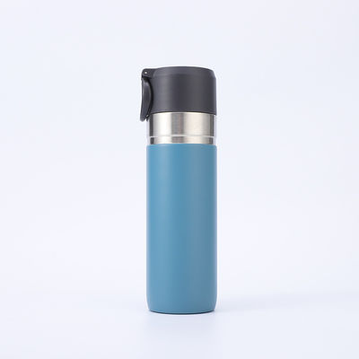 500 ml Metall Sportflasche Gerade Tasse Vakuum Isolierte Thermosflasche mit Tee-Infuser