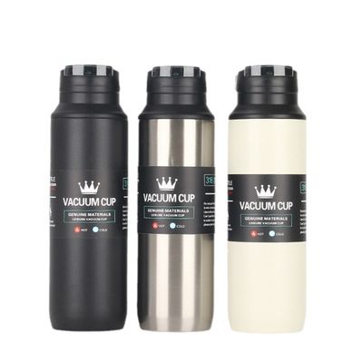 Logo Anpassbar 500 ml isolierte Wasserflasche aus Edelstahl für Aktivitäten im Freien
