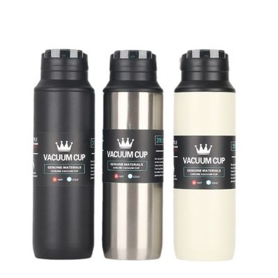 Großkapazitätsgeschneiderte Farb-Edelstahl-Vakuumflasche für Outdoor-Sport