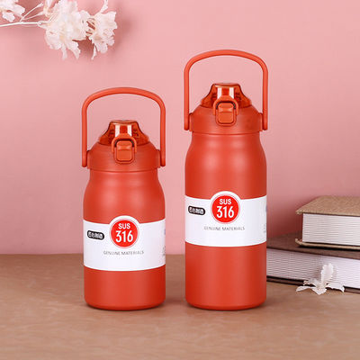 angepasste Farben Edelstahl Doppelwand Isolierte direkte Trink-Sportflasche