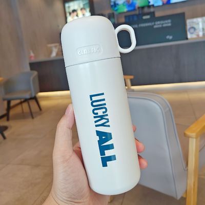 Funktionale 500 ml Edelstahl-Kinder-Wasserflasche Halten Sie Getränke bei der gewünschten Temperatur