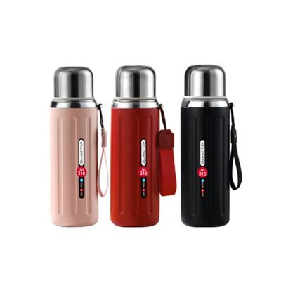 Custom Logo 600 ml 800 ml aus Edelstahl isolierte Wasserflasche mit akzeptablen OEM / ODM