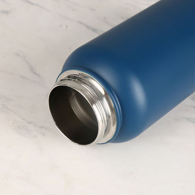 304 Edelstahl breitöffige Vakuumflasche isolierte Wasserflasche für Sportwanderungen