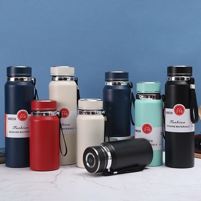 600 ml Smart-Vakuum-Flasche-Thermos mit Doppelwand-Temperaturregelung aus Edelstahl