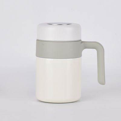 Doppelwand-Thermosbecher aus Edelstahl mit Teefilter und 12-24 Stunden Wärmedämmung