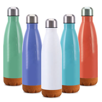 Vakuumthermische Flasche Doppelwandflasche mit Holzboden Modernes Design Bestseller