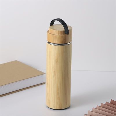 500 ml Bamboo Tumbler Doppelwand-Vakuumflasche für Geschäftsisolationsthermische Getränke