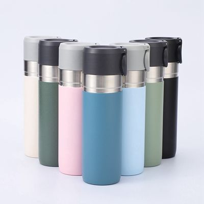 Metall-Sportflasche 500 ml Edelstahl-Vakuumflasche für Doppelwand-Versorgung