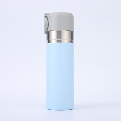 Metall-Sportflasche 500 ml Edelstahl-Vakuumflasche für Doppelwand-Versorgung