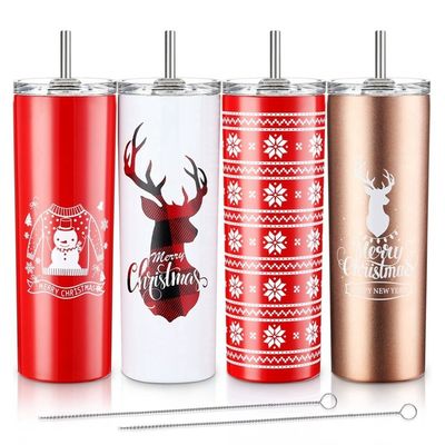 20oz Sublimation Tumblers Gelegenheitsgeschenke Custom Logo Großhandel Weihnachtskaffeebecher