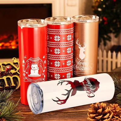 20oz Sublimation Tumblers Gelegenheitsgeschenke Custom Logo Großhandel Weihnachtskaffeebecher