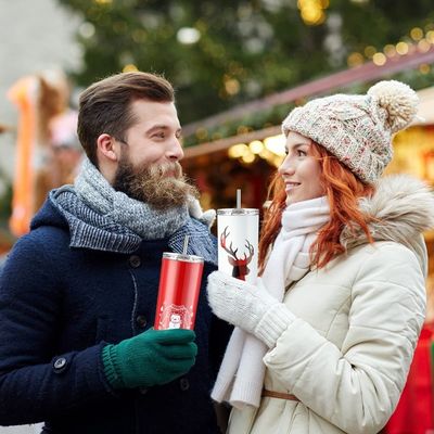 20oz Sublimation Tumblers Gelegenheitsgeschenke Custom Logo Großhandel Weihnachtskaffeebecher