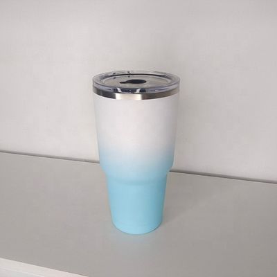 30oz Edelstahl Vakuum Isolierte Kaffeetasse Doppelwand-Tumbler Tassen mit Deckel