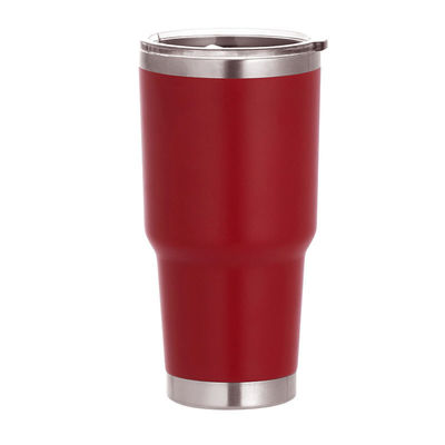 30oz Edelstahl-Reise-Tumbler mit Strohhalmen und Deckeln Vakuum-Rechte Tasse für Sie