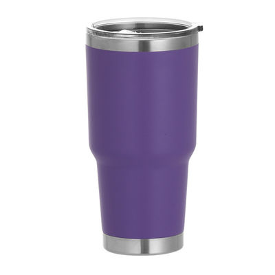 30oz Edelstahl-Reise-Tumbler mit Strohhalmen und Deckeln Vakuum-Rechte Tasse für Sie