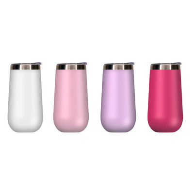Kinder 10oz 6oz Ei-Form Weinbecher Vakuum Isolierter Edelstahl Sublimation Tumbler