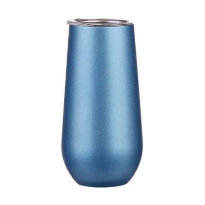 Kinder 10oz 6oz Ei-Form Weinbecher Vakuum Isolierter Edelstahl Sublimation Tumbler