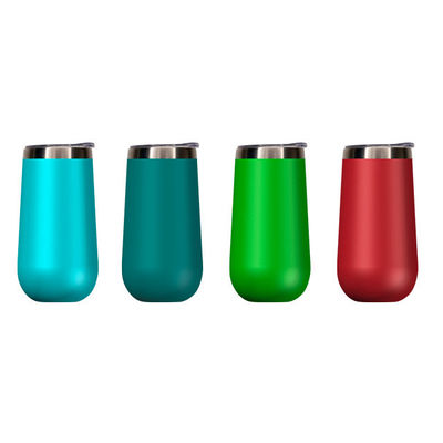 Auswärtsreisen 10oz Edelstahl Weinflasche Doppelwand Vakuum Isolierte Tasse