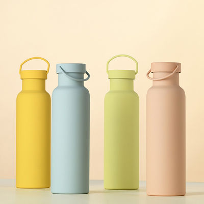 CLASSIC Design Stil Edelstahl isolierte Wasserflasche mit Griff Öko-freundlich
