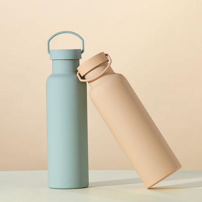 CLASSIC Design Stil Edelstahl isolierte Wasserflasche mit Griff Öko-freundlich