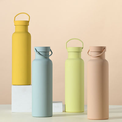 CLASSIC Design Stil Edelstahl isolierte Wasserflasche mit Griff Öko-freundlich