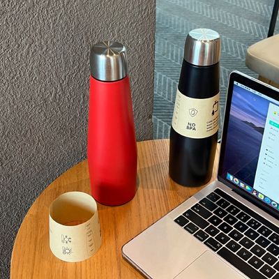 12-24 Stunden Wärmedämmungsleistung Wasserflasche Cola Flasche Form für Sport