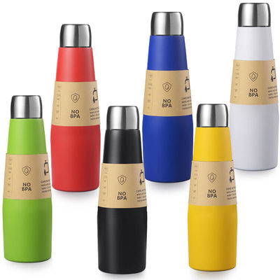 18 OZ Edelstahl Cola geformte Wasserflasche Thermalflasche Sport Design Stil