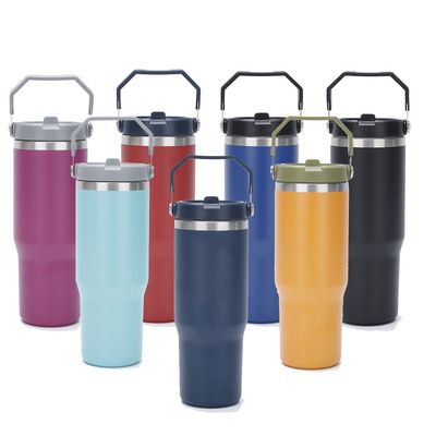 Minimalistisches Design 30oz Vakuum Isolierte Sportwasserflasche für alle Anwendbaren
