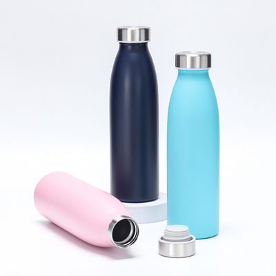 Vakuumflaschen Thermosen 500 ml umweltfreundliche Doppelwand-Wasserflasche aus Edelstahl