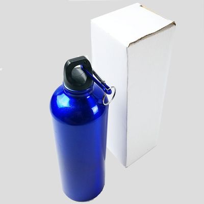 Wasserflasche für Mountainbikes mit Karabiner und kochendem Wasser in Aluminiumlegierung