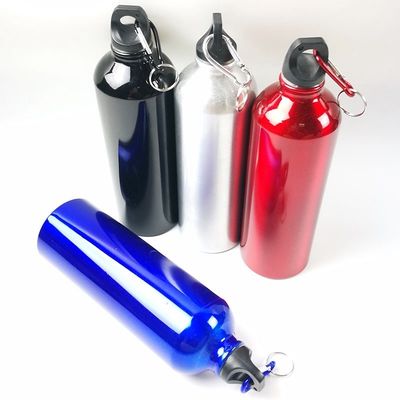 Wasserflasche für Mountainbikes mit Karabiner und kochendem Wasser in Aluminiumlegierung